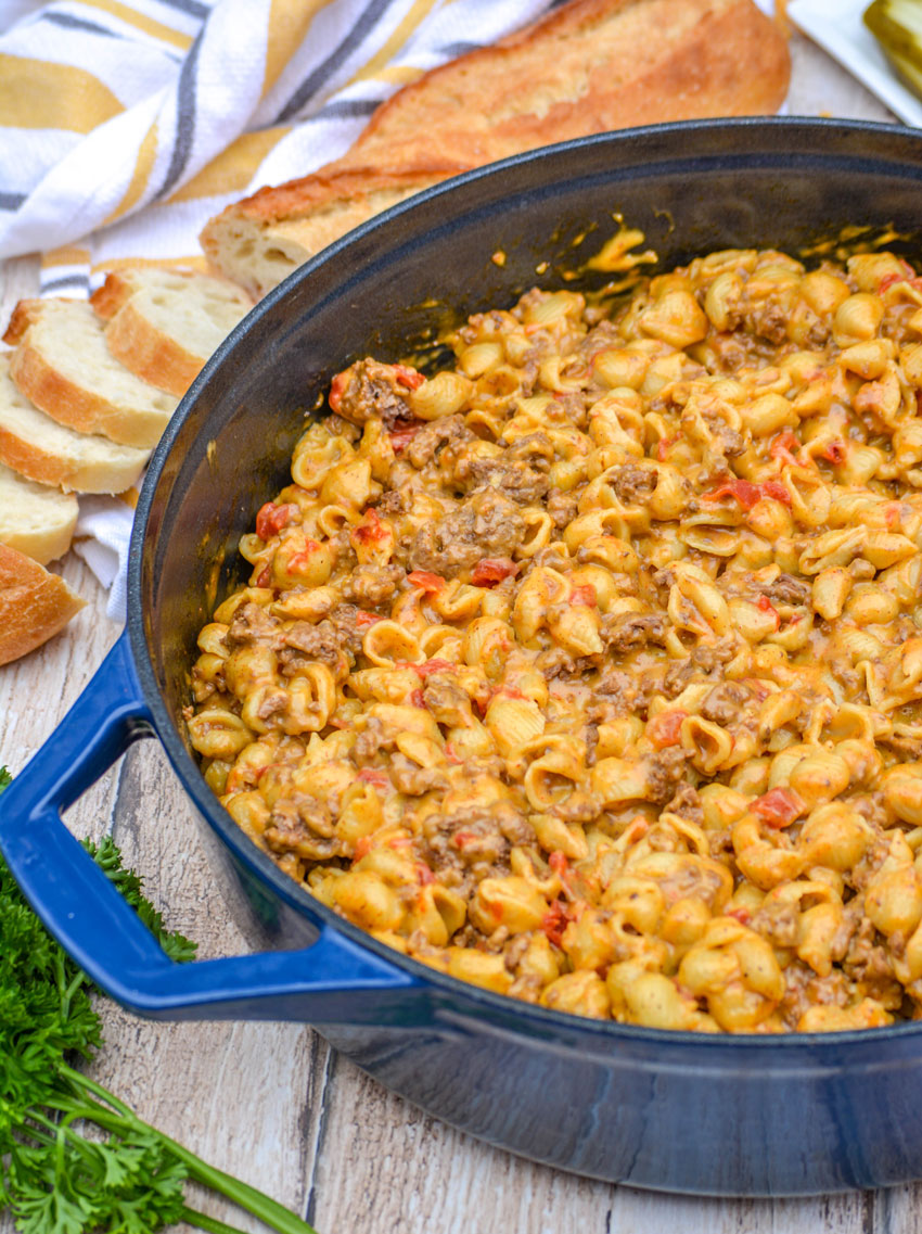 Cheeseburger Macaroni Pasta - 4 Sons 'R' Us