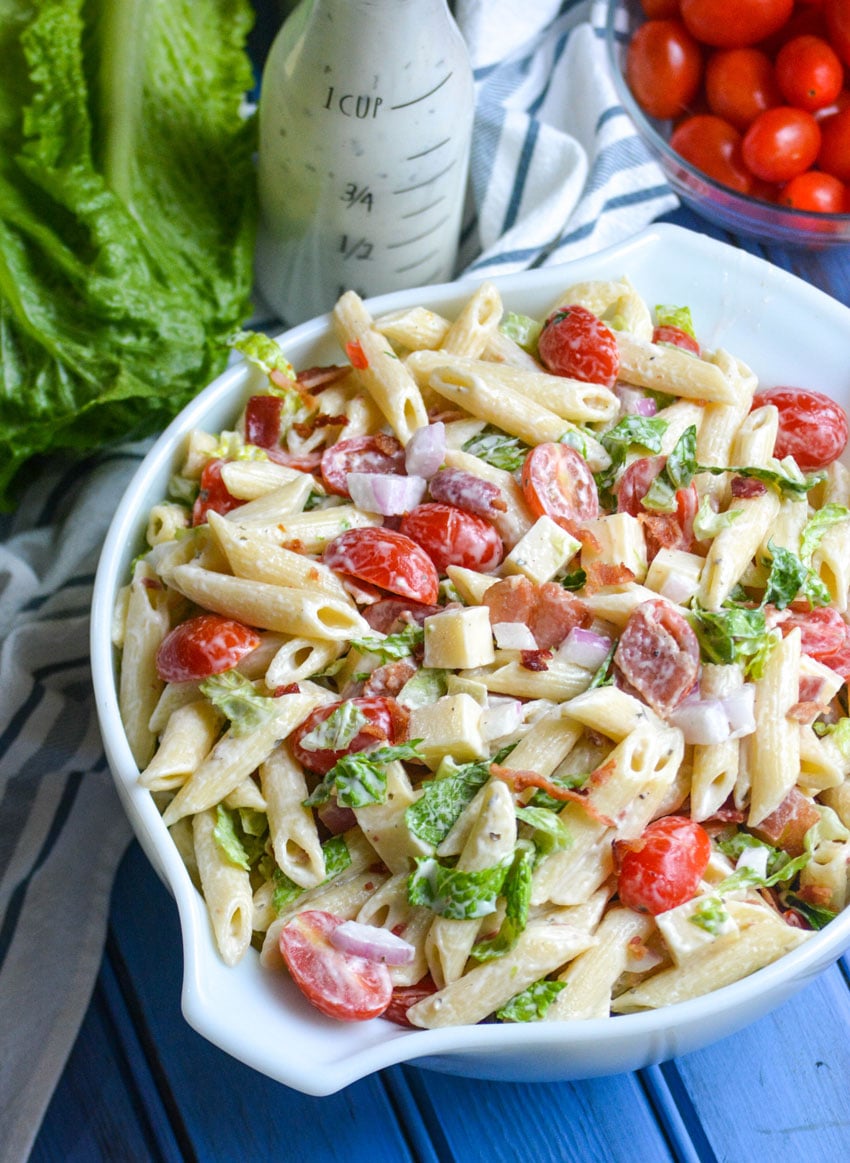 Ranch BLT Pasta Salad - 4 Sons 'R' Us