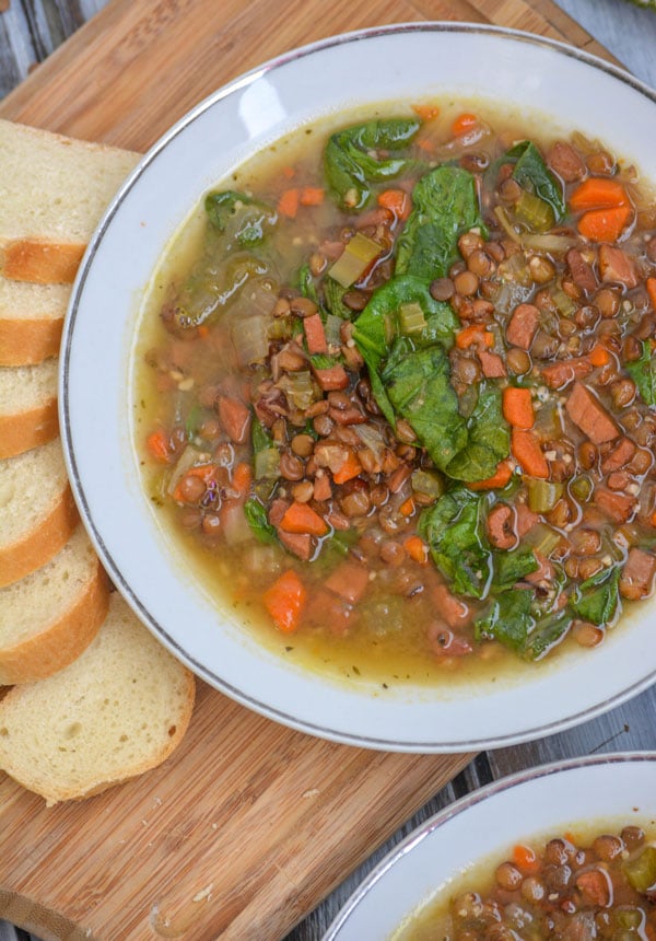 Healthy Ham & Lentil Soup - 4 Sons 'R' Us