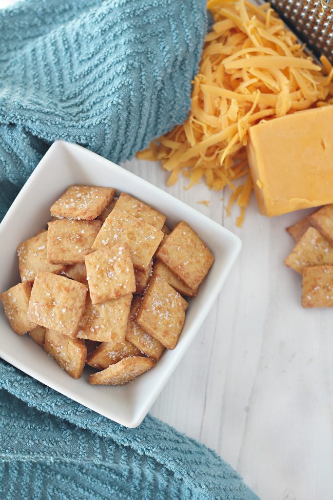 Homemade Cheeze-Its