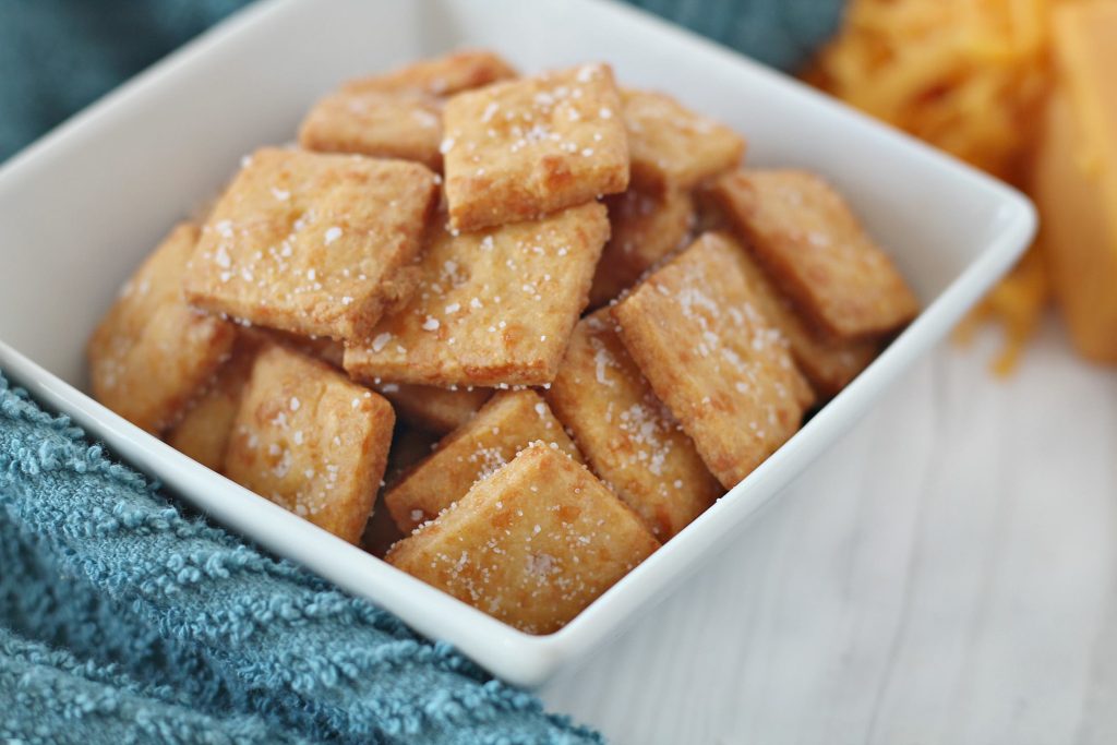 Homemade Cheeze-Its