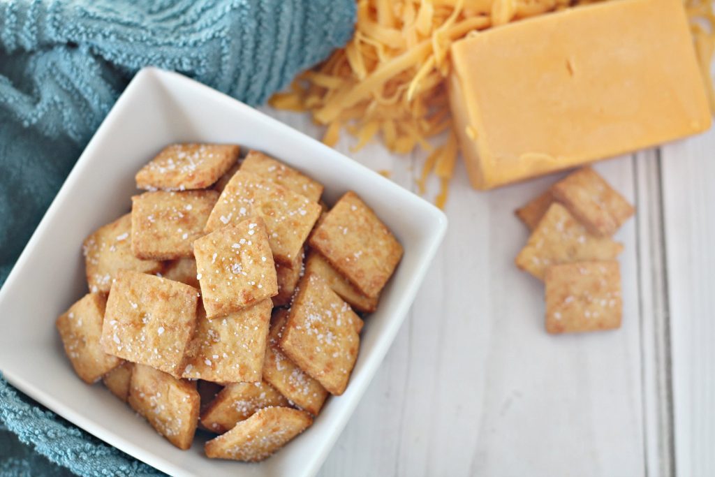 Homemade Cheeze-Its