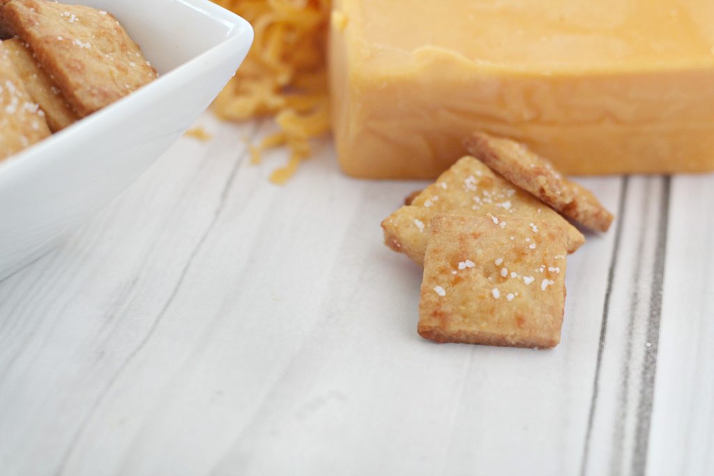 Homemade Cheeze-Its