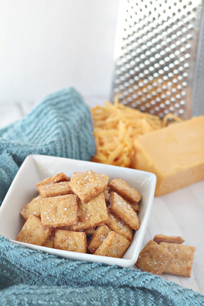 Homemade Cheeze-Its