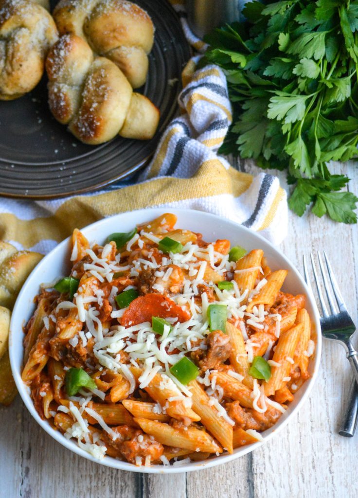 One-Pot Penne Pasta - Posh Journal