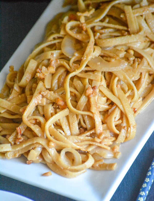 Peanut Butter 'Lo Mein' Noodles