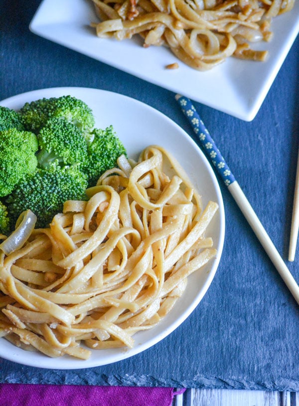 Peanut Butter 'Lo Mein' Noodles