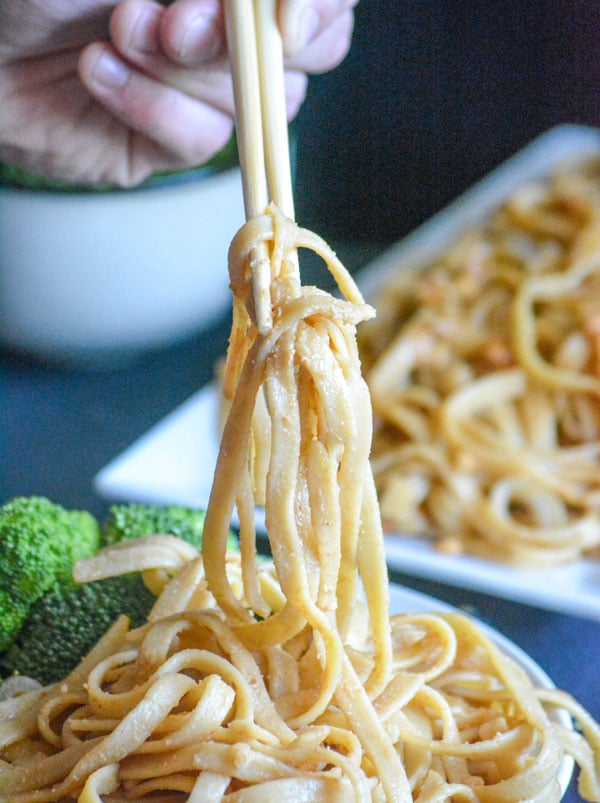 Peanut Butter 'Lo Mein' Noodles