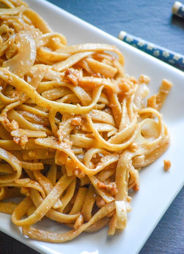 Peanut Butter ‘Lo Mein’ Noodles