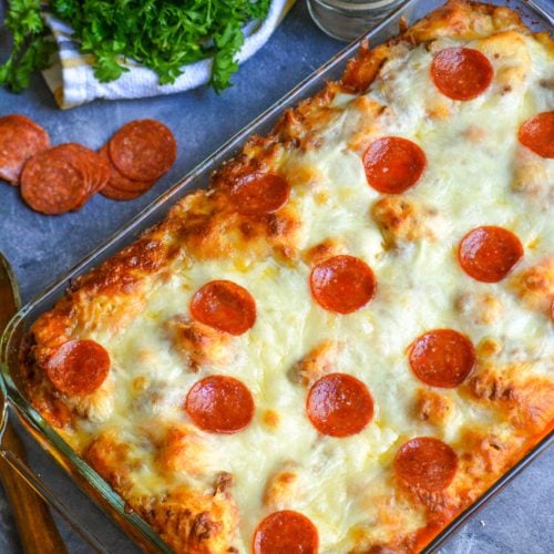 Bubble Up Pizza Casserole Recipe - 4 Sons 'R' Us