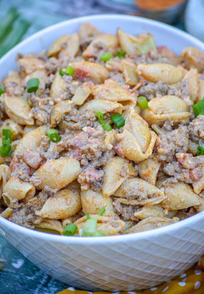 Creamy Taco Pasta