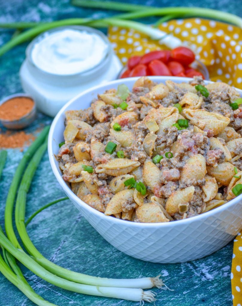 Creamy Taco Pasta