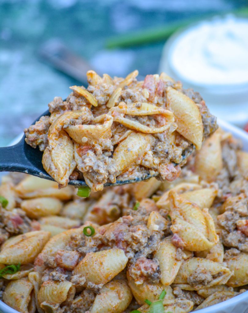 Creamy Taco Pasta