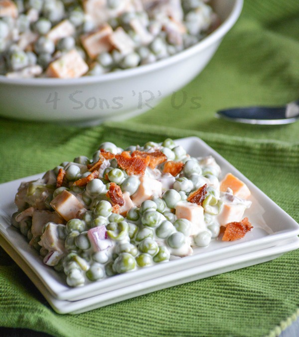 Crunchy Pea & Bacon Salad