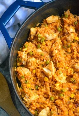 One Pot Mexican Chicken & Rice