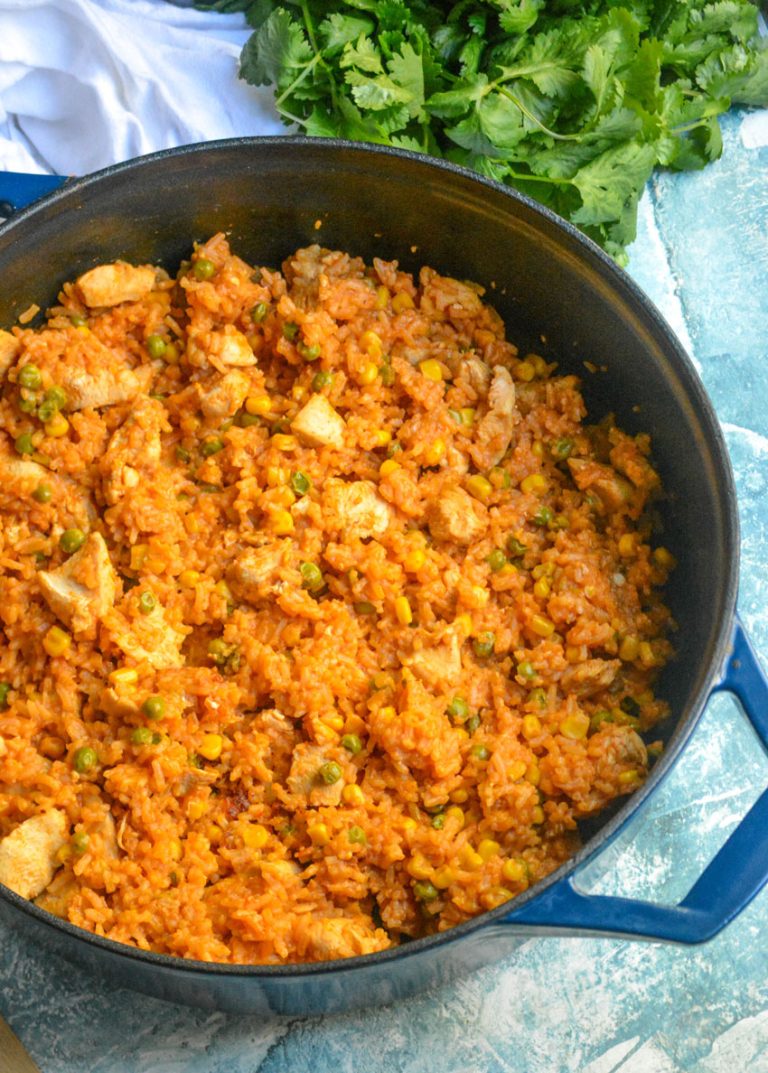 One Pot Mexican Chicken & Rice - 4 Sons 'r' Us