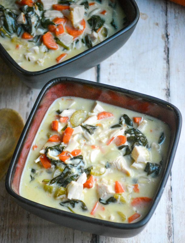 Chicken Florentine Soup 4 Sons 'R' Us