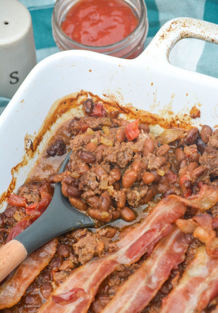 Ground Beef And Baked Bean Casserole (aka Cookout Casserole) 4 Sons