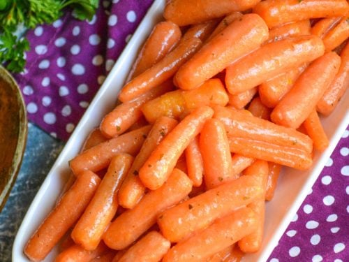 baby carrots and ranch