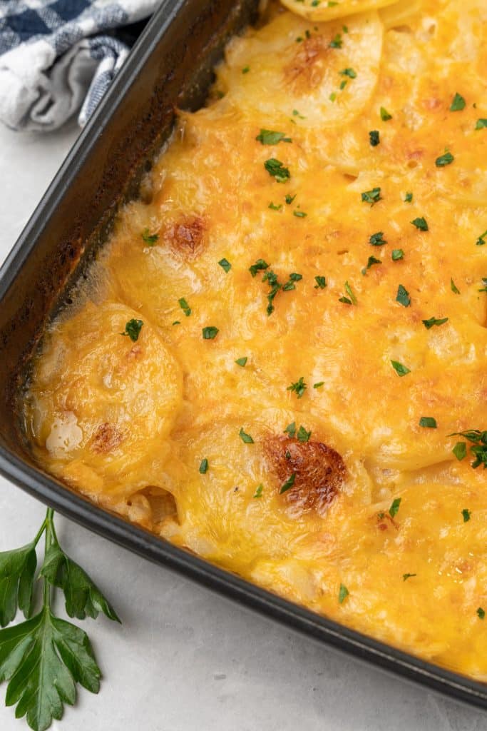 Cheesy Scalloped Potatoes Au Gratin - 4 Sons 'R' Us