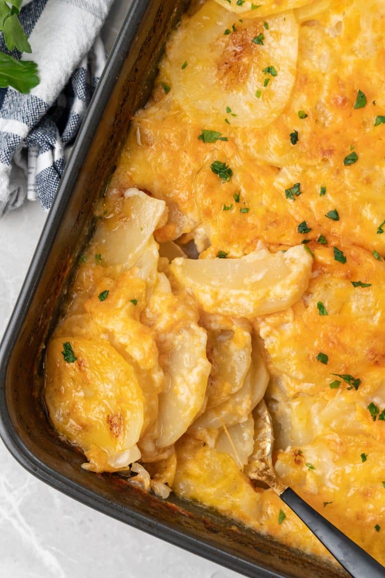 Cheesy Scalloped Potatoes Au Gratin - 4 Sons 'R' Us