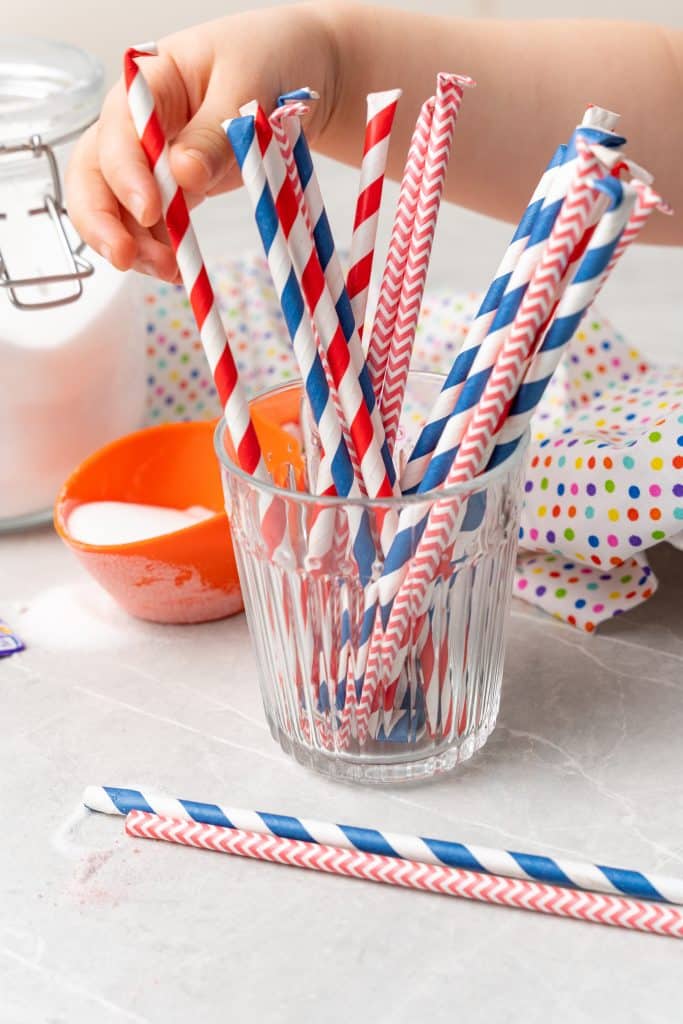 DIY Pixie Sticks 4 Sons 'R' Us