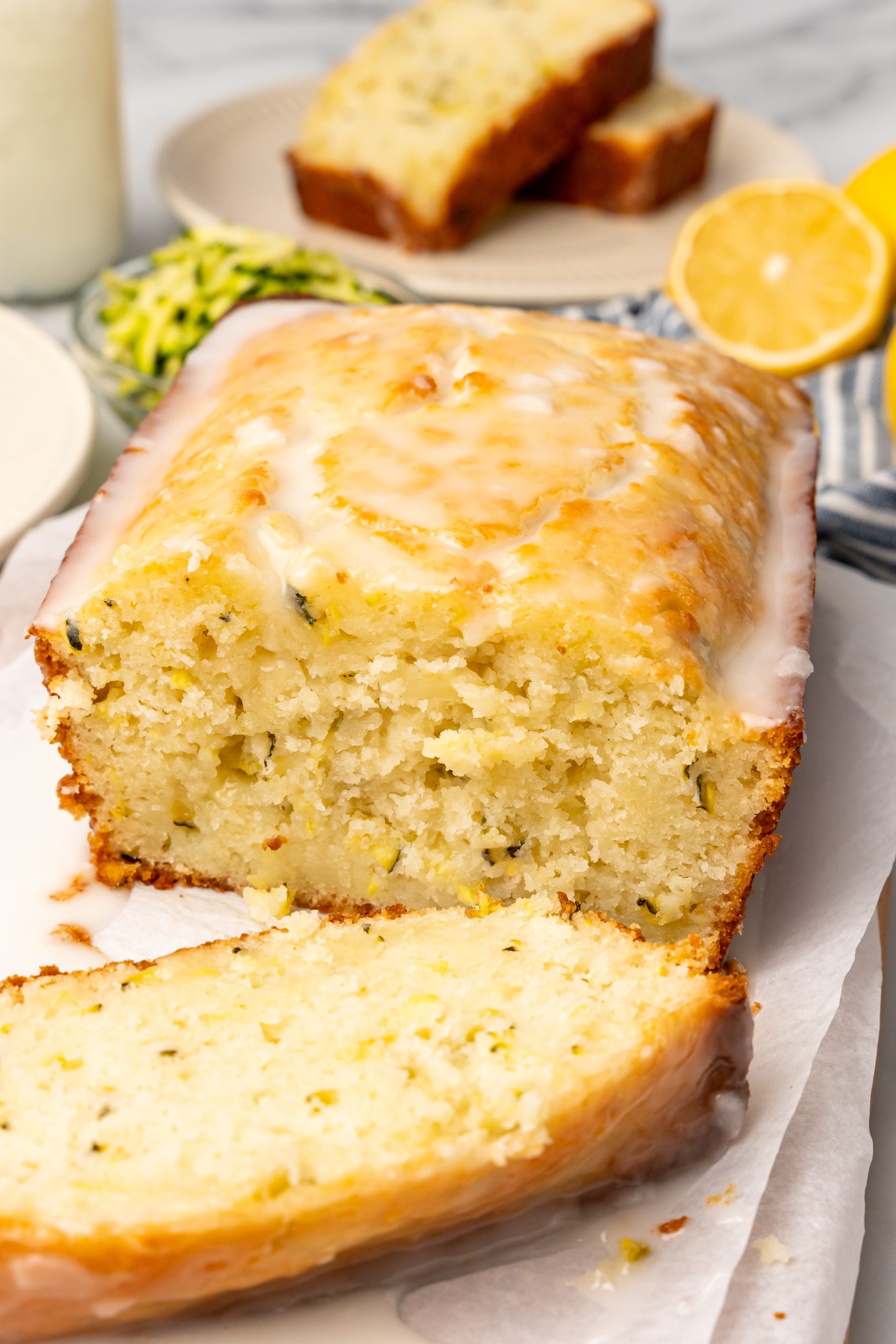 EASY ZUCCHINI CAKE - Butter with a Side of Bread