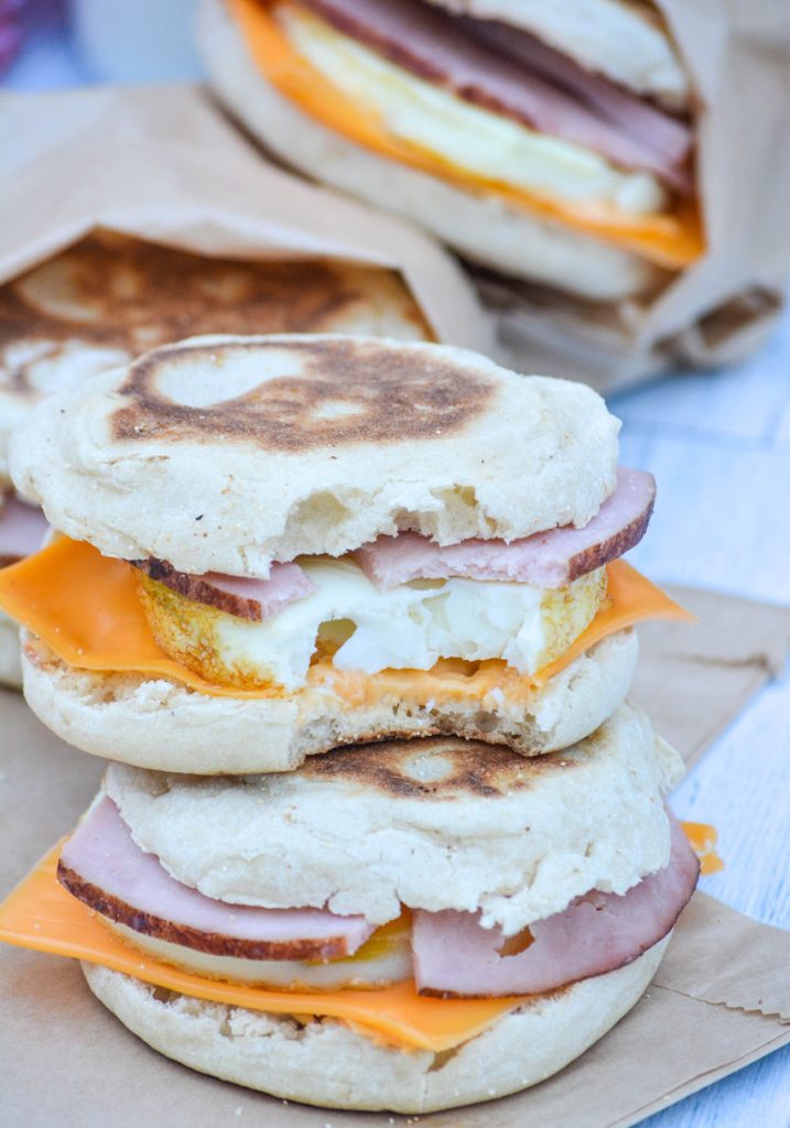 Freezer Breakfast Sandwiches - 4 Sons 'R' Us