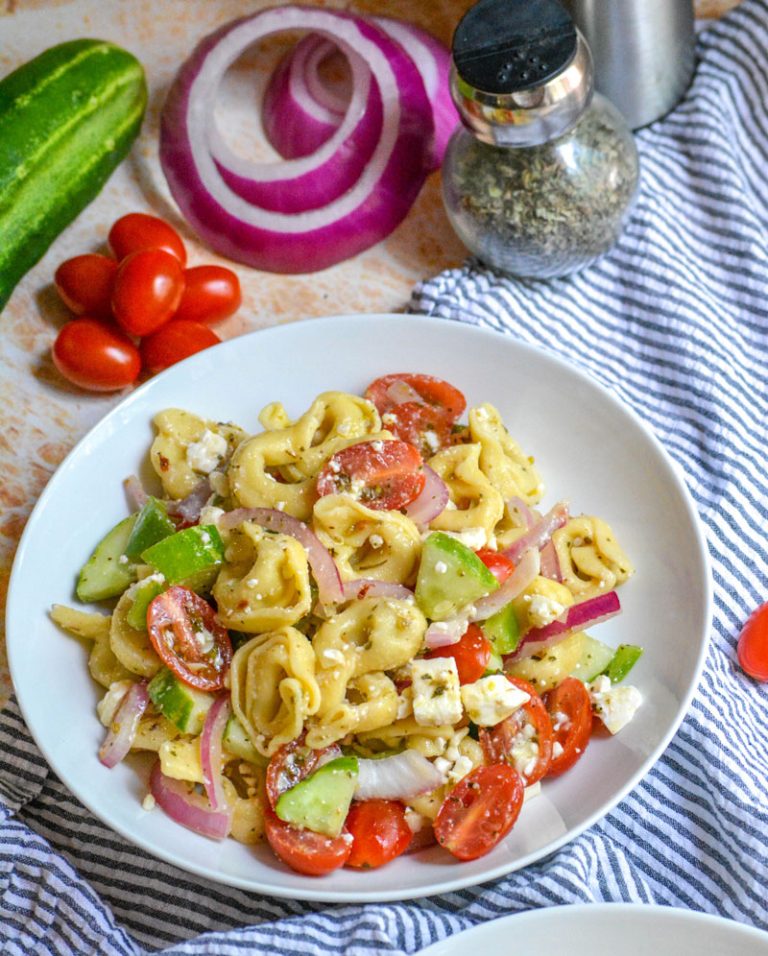 Mediterranean Tortellini Pasta Salad 4 Sons 'R' Us