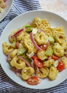 Mediterranean Tortellini Pasta Salad - 4 Sons 'R' Us