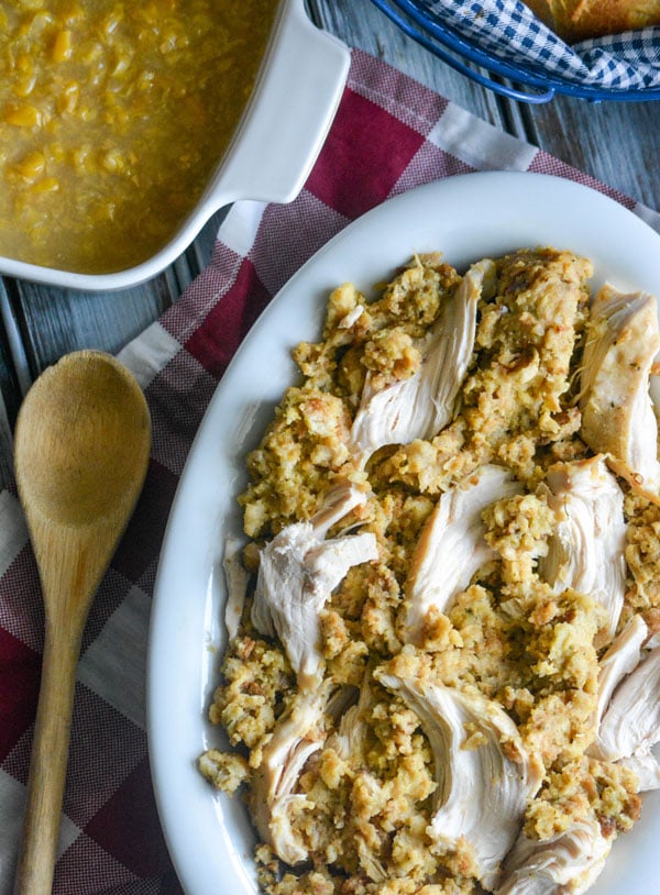 Crockpot Chicken & Stuffing