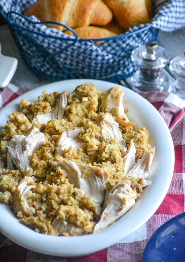 Crockpot Chicken & Stuffing