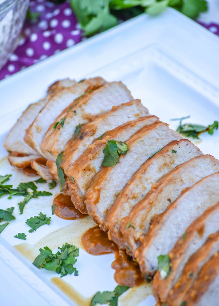 Thai Peanut Pork Tenderloin