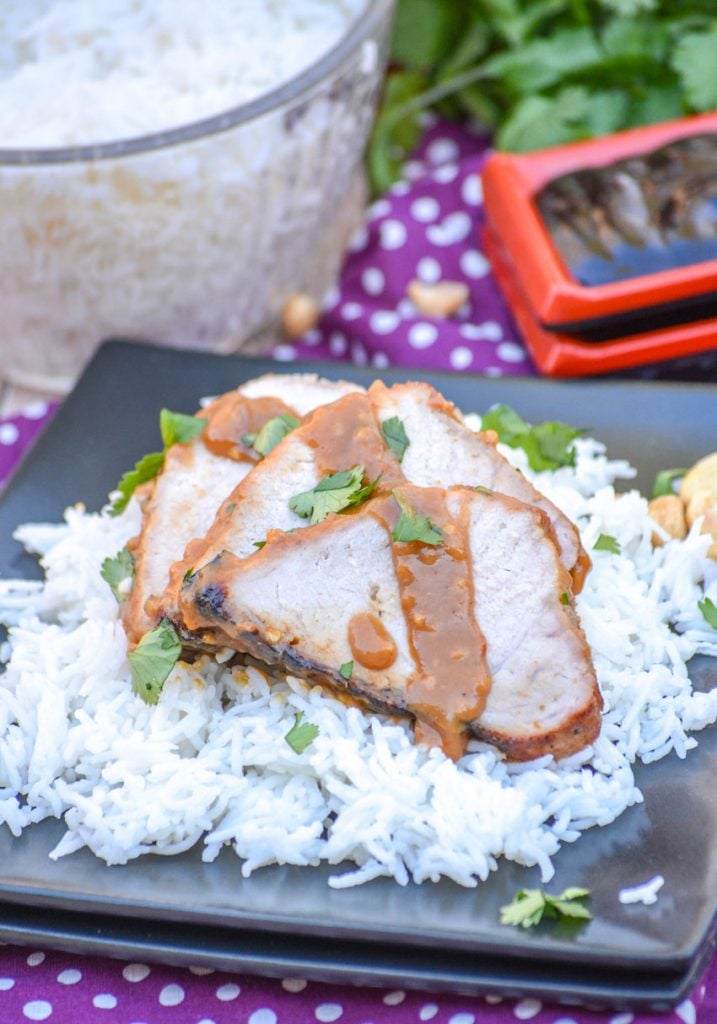 Thai Peanut Pork Tenderloin