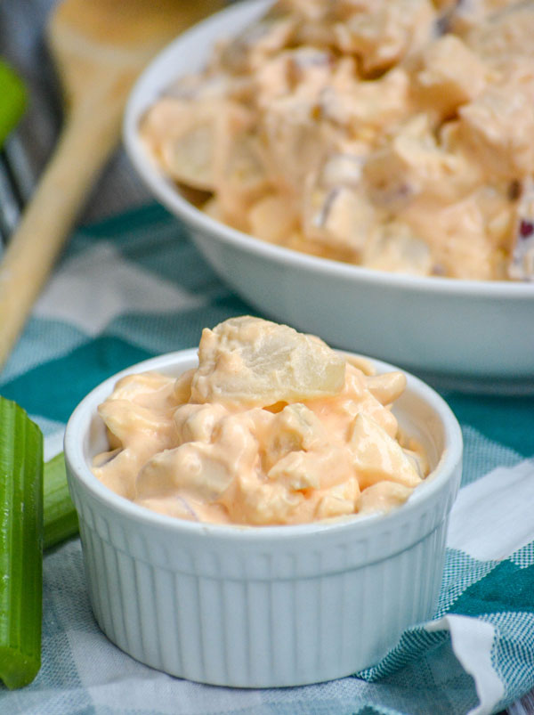 Skinny Buffalo Potato Salad