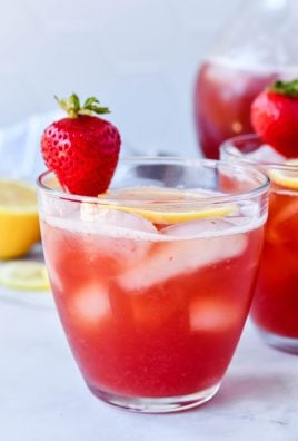 Sweet Southern Strawberry Iced Tea