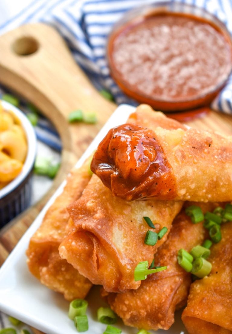 Macaroni & Cheese Egg Rolls 4 Sons 'R' Us