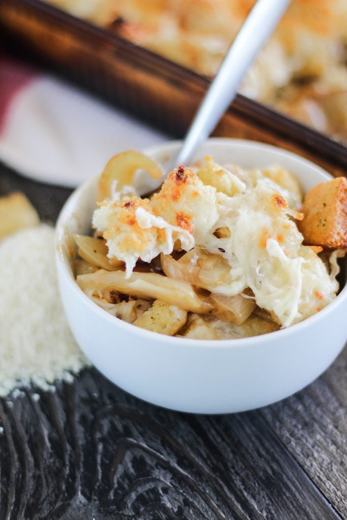 French onion soup casserole