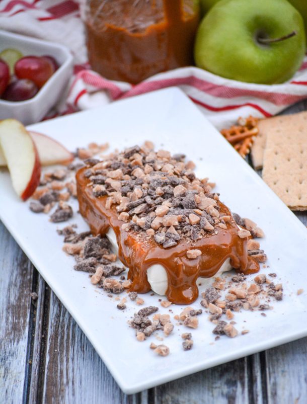 Candied Caramel Apple Cream Cheese Spread 4 Sons 'R' Us