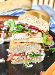 Chicken Bacon Ranch Sub Sandwiches - 4 Sons 'R' Us