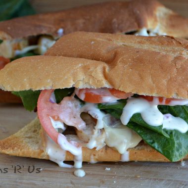 Chicken Bacon Ranch Sub Sandwiches - 4 Sons 'R' Us