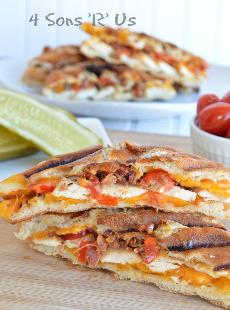 Chipotle Chicken Bacon Ranch Panini