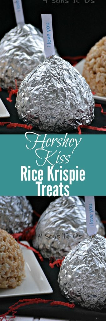 Hershey's Kiss Rice Krispie Treats - 4 Sons 'R' Us