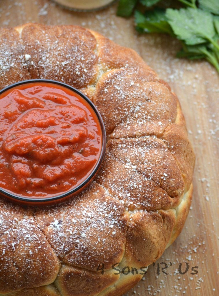 Pepperoni Pizza Pull Apart Bread 2