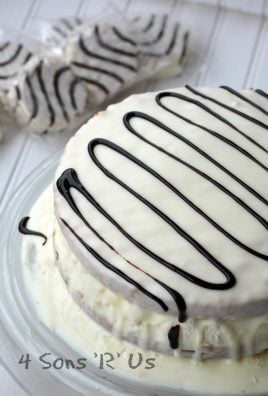 Copy Cat Hostess Zebra Cake