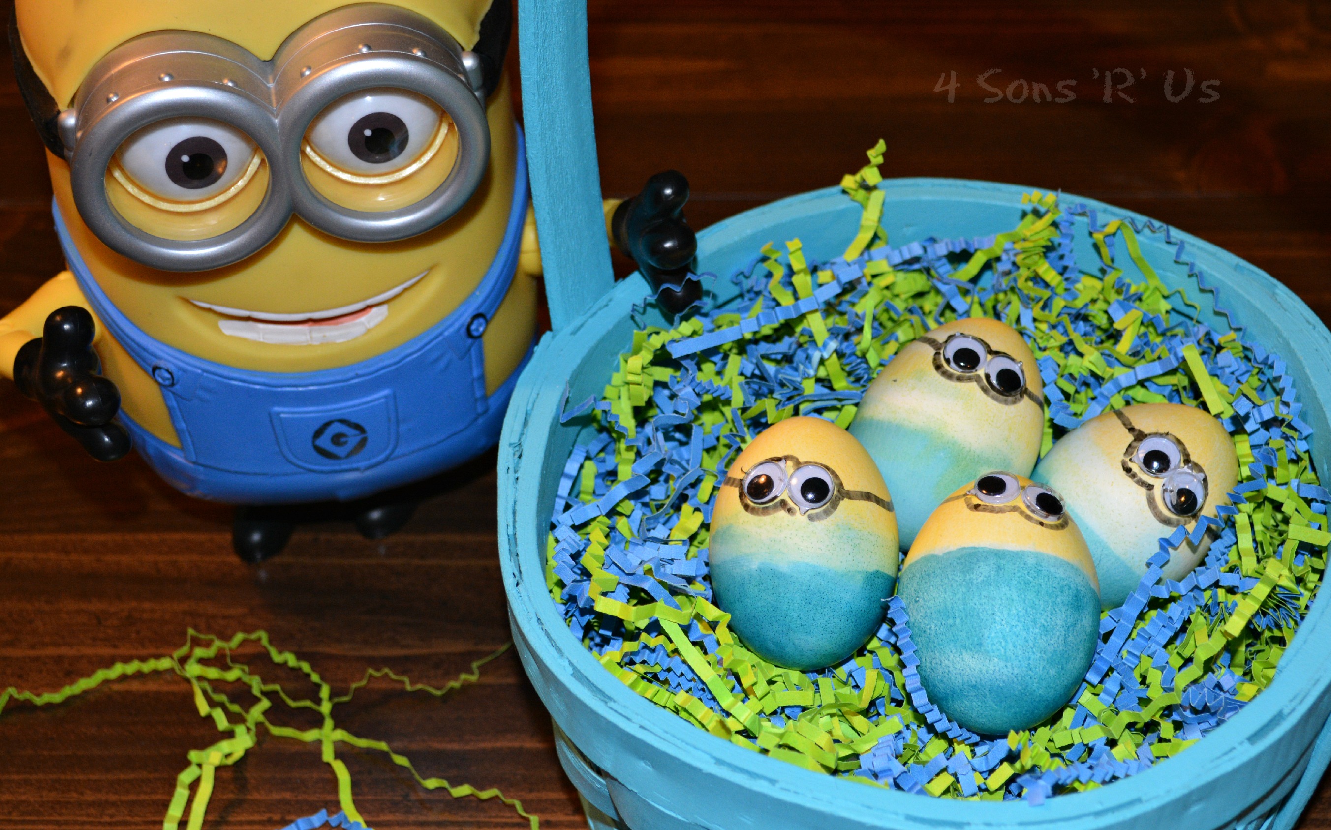 easter minion plush