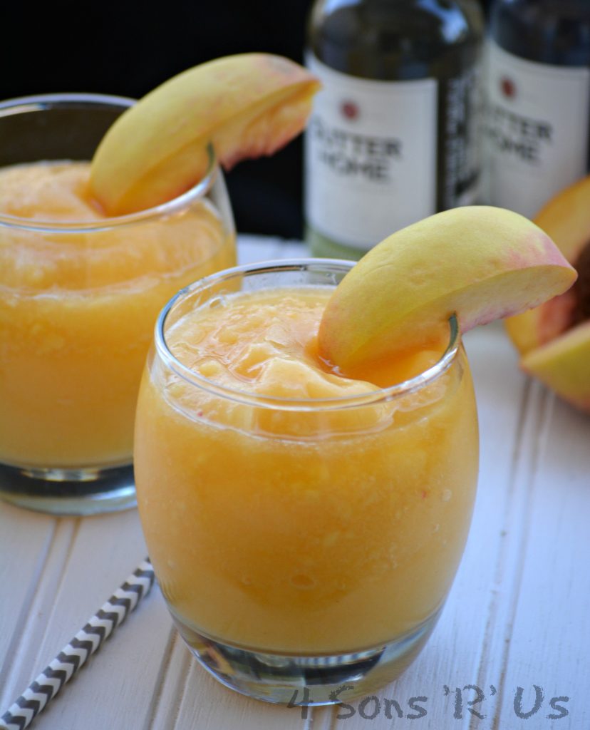 Peach White Wine Slushies 4 Sons R Us