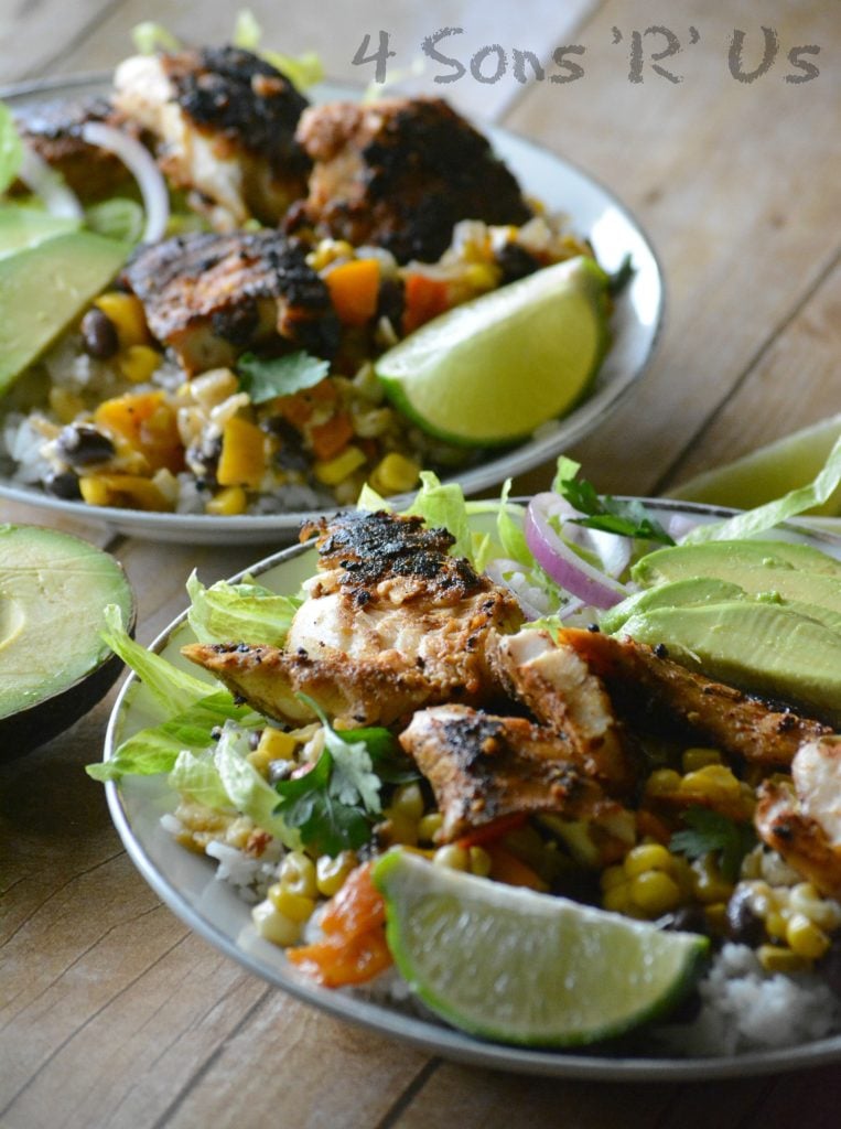 Blackened Tilapia Bowls