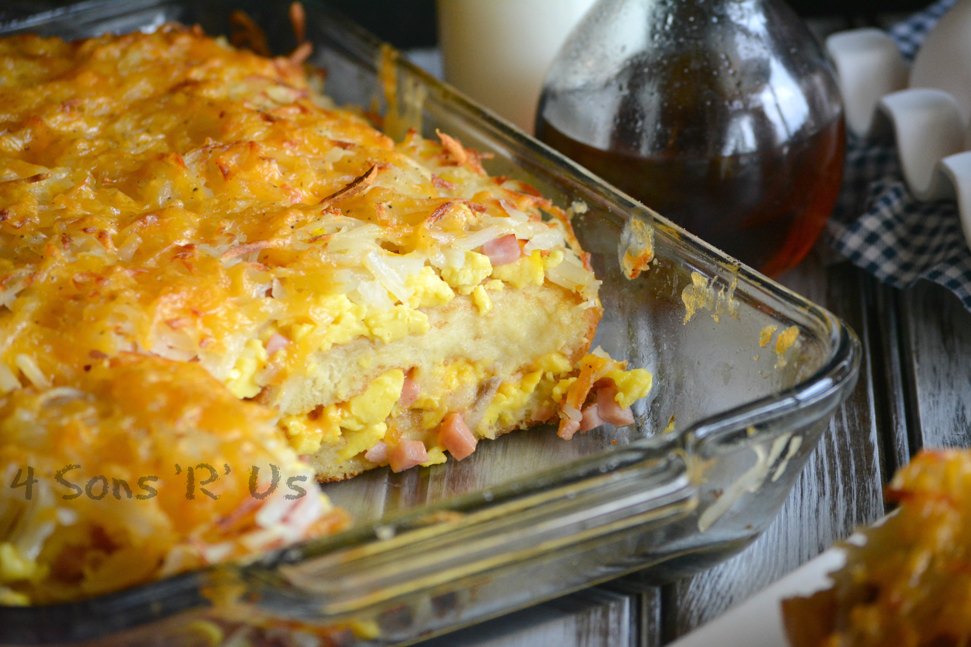 Breakfast Lasagna - 4 Sons 'R' Us