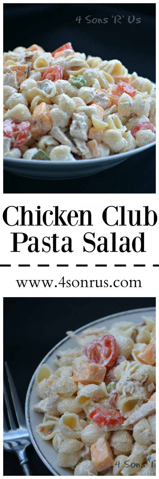 Chicken Club Pasta Salad Sons R Us